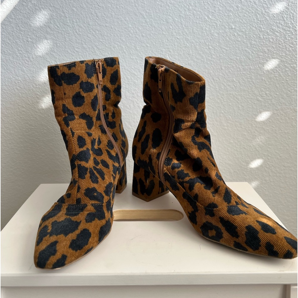 Cheetah Print Booties by Coconuts by Matisse